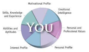 A pie chart with the words " you " and " you " written on it.